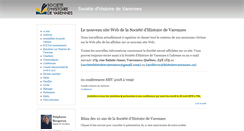 Desktop Screenshot of histoirevarennes.ca